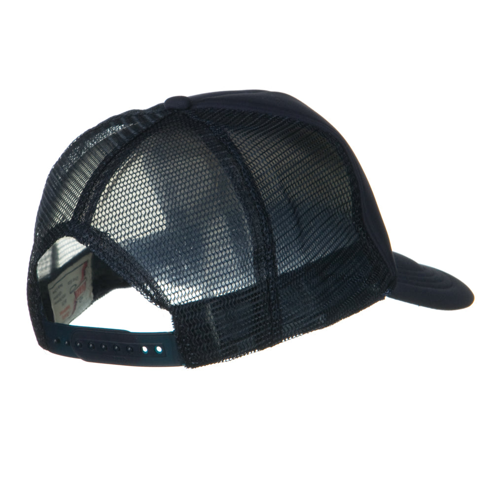Youth Polyester Foam Front Golf Mesh Cap