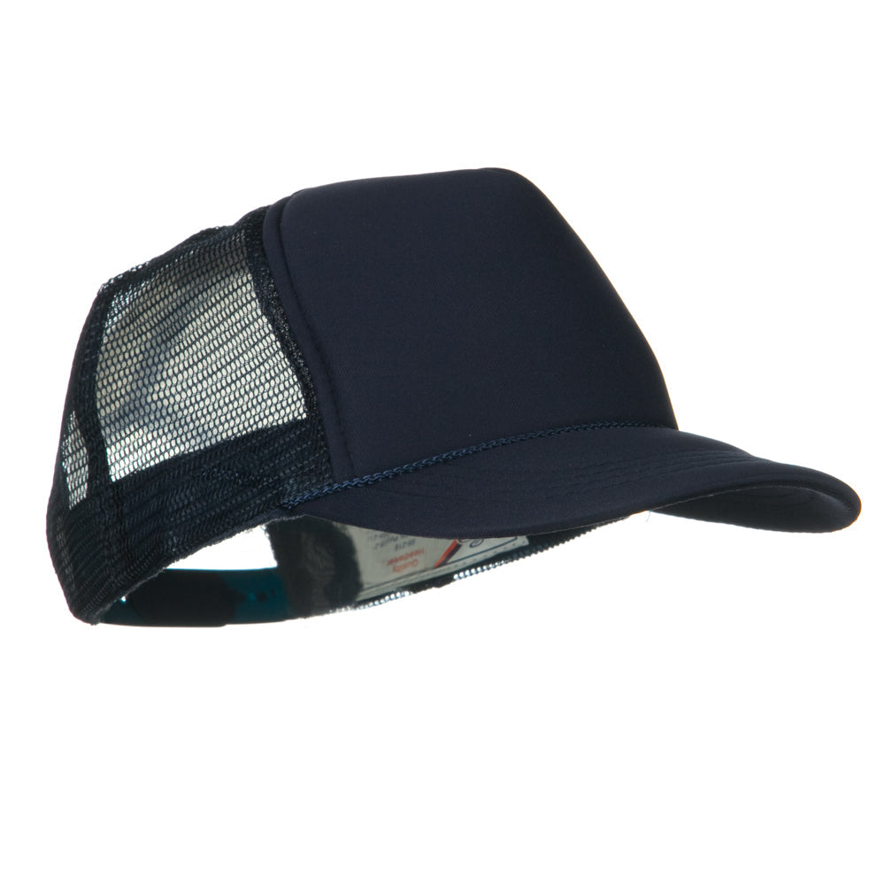 Youth Polyester Foam Front Golf Mesh Cap