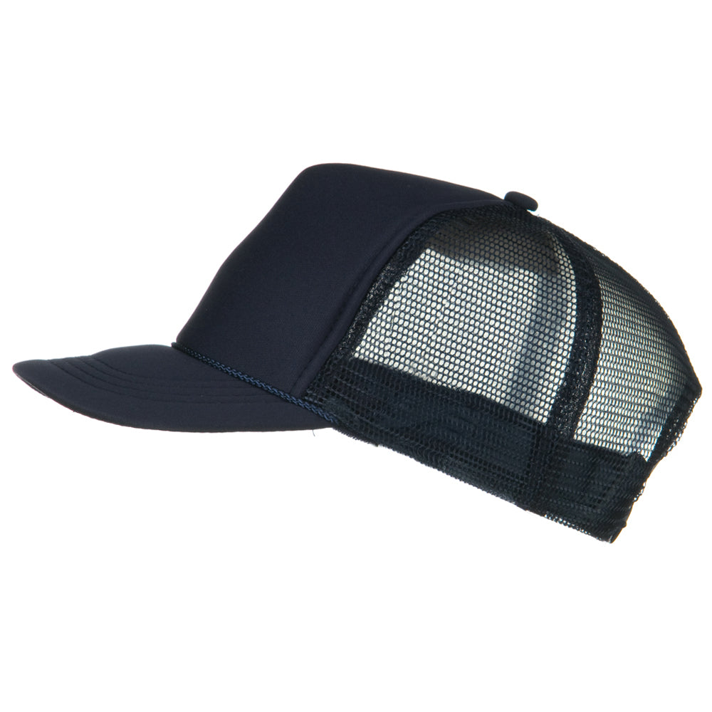 Youth Polyester Foam Front Golf Mesh Cap