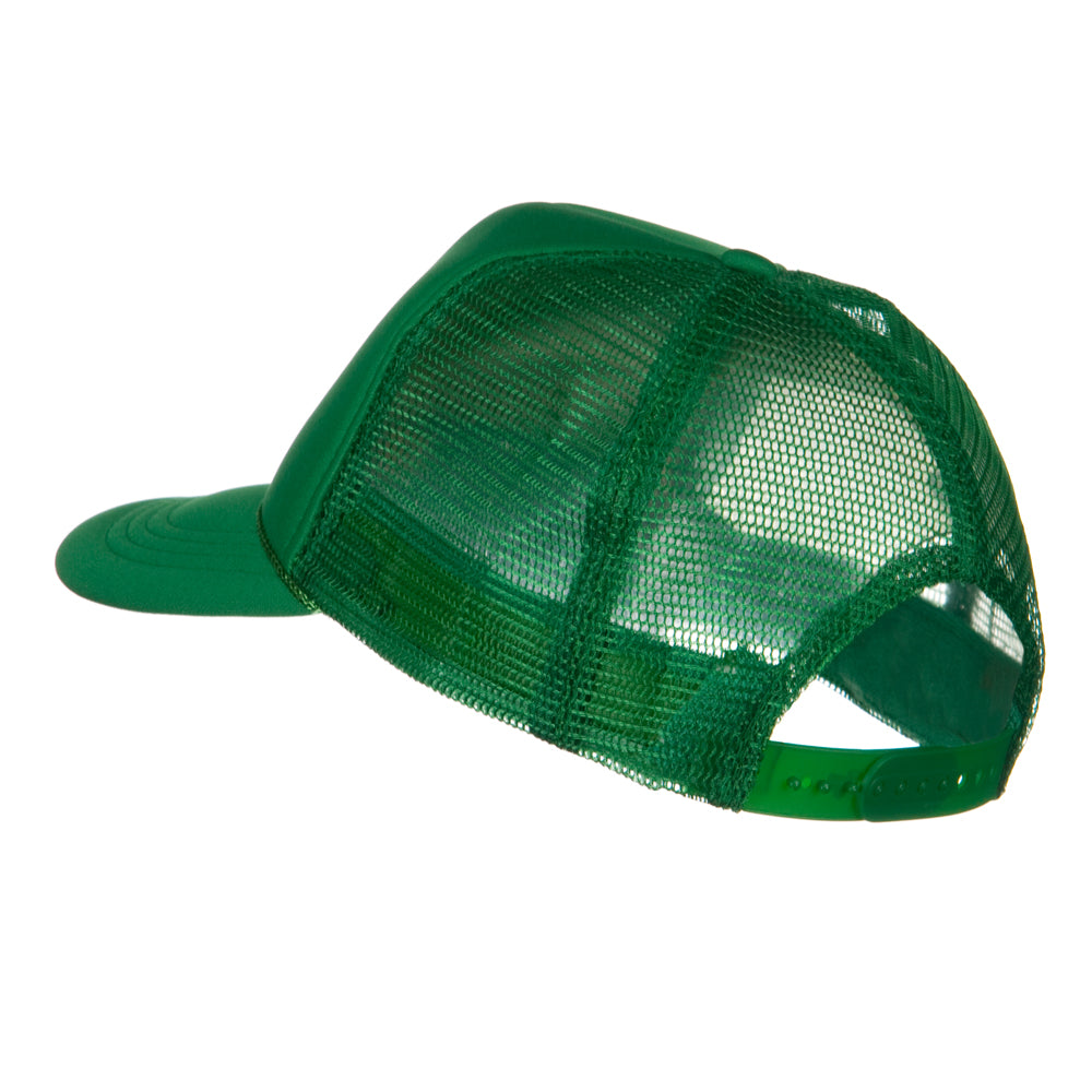 Youth Polyester Foam Front Golf Mesh Cap