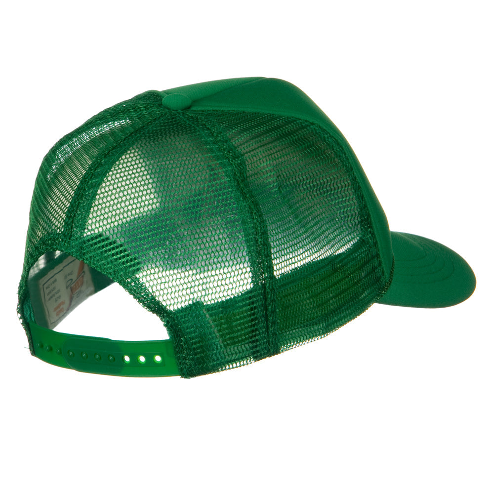 Youth Polyester Foam Front Golf Mesh Cap