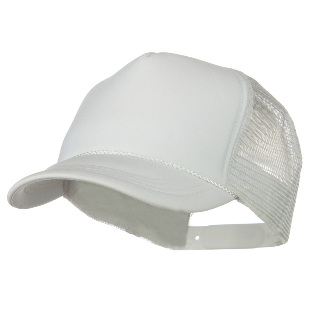 Youth Polyester Foam Front Golf Mesh Cap
