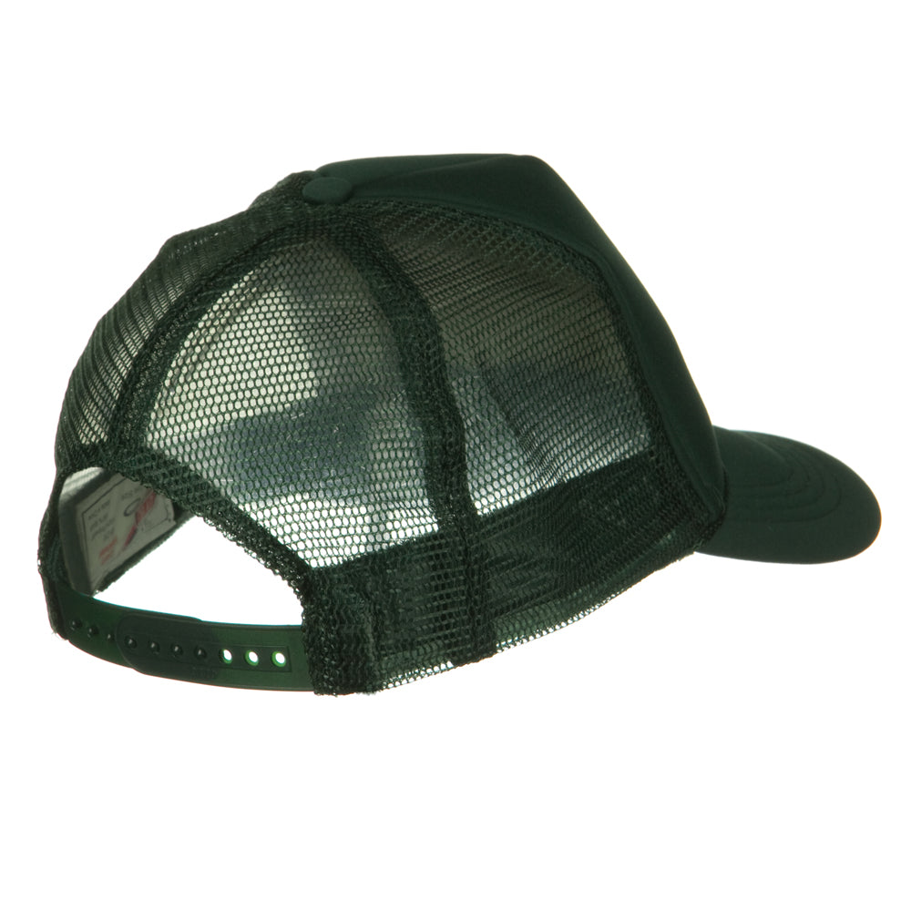 Youth Polyester Foam Front Golf Mesh Cap