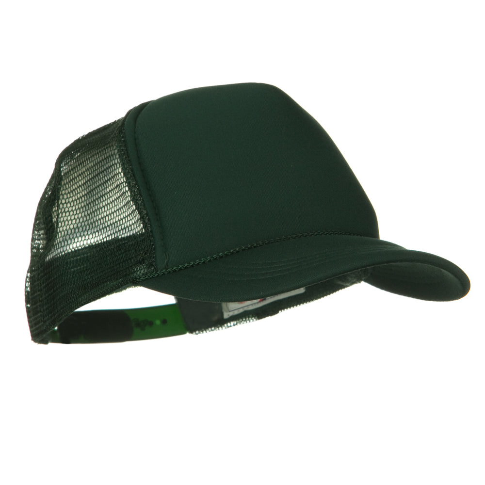 Youth Polyester Foam Front Golf Mesh Cap