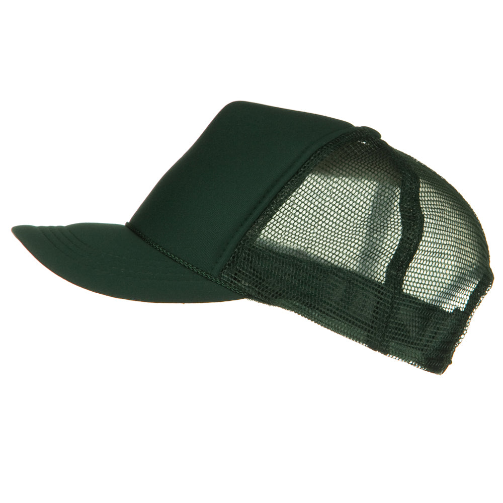 Youth Polyester Foam Front Golf Mesh Cap