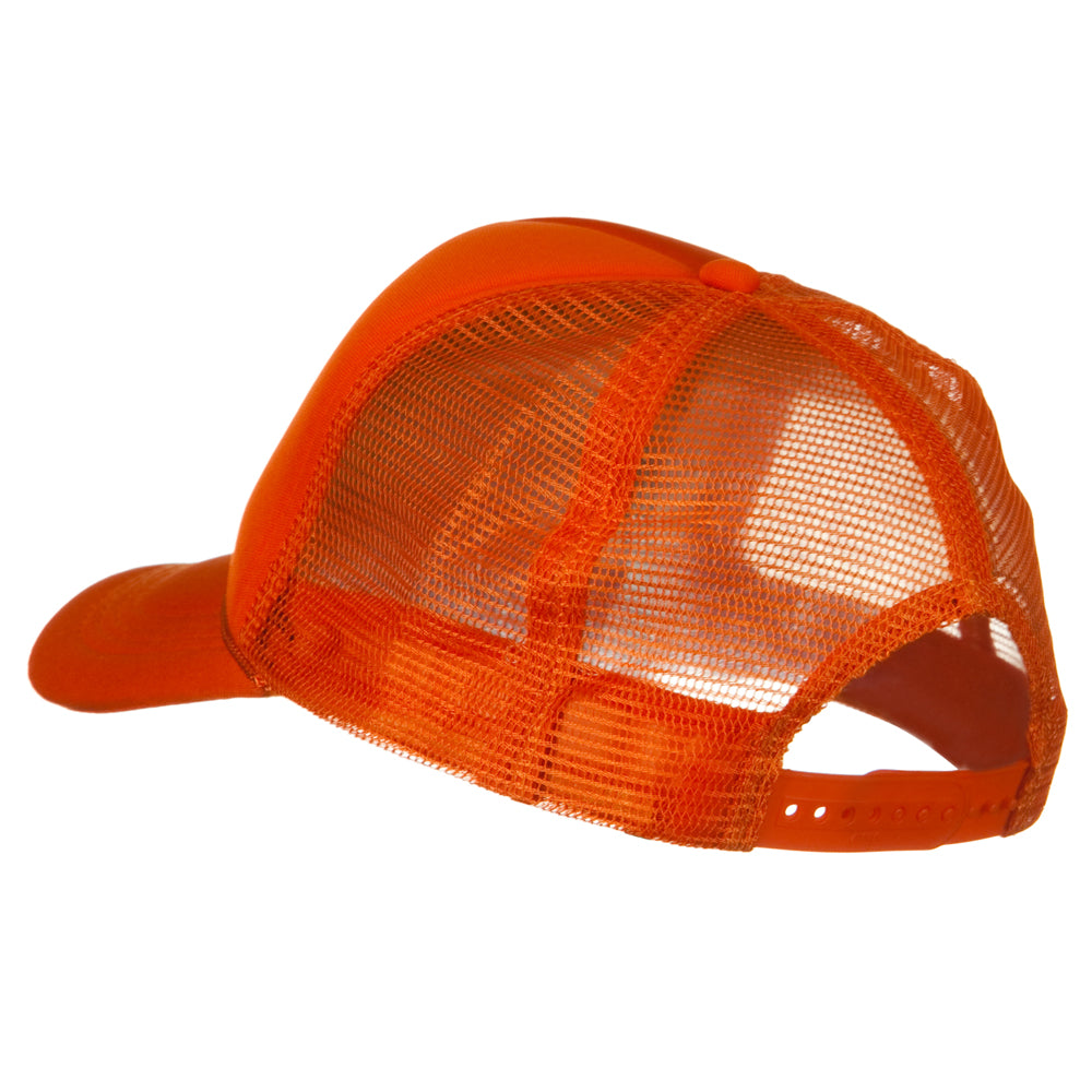 Youth Polyester Foam Front Golf Mesh Cap