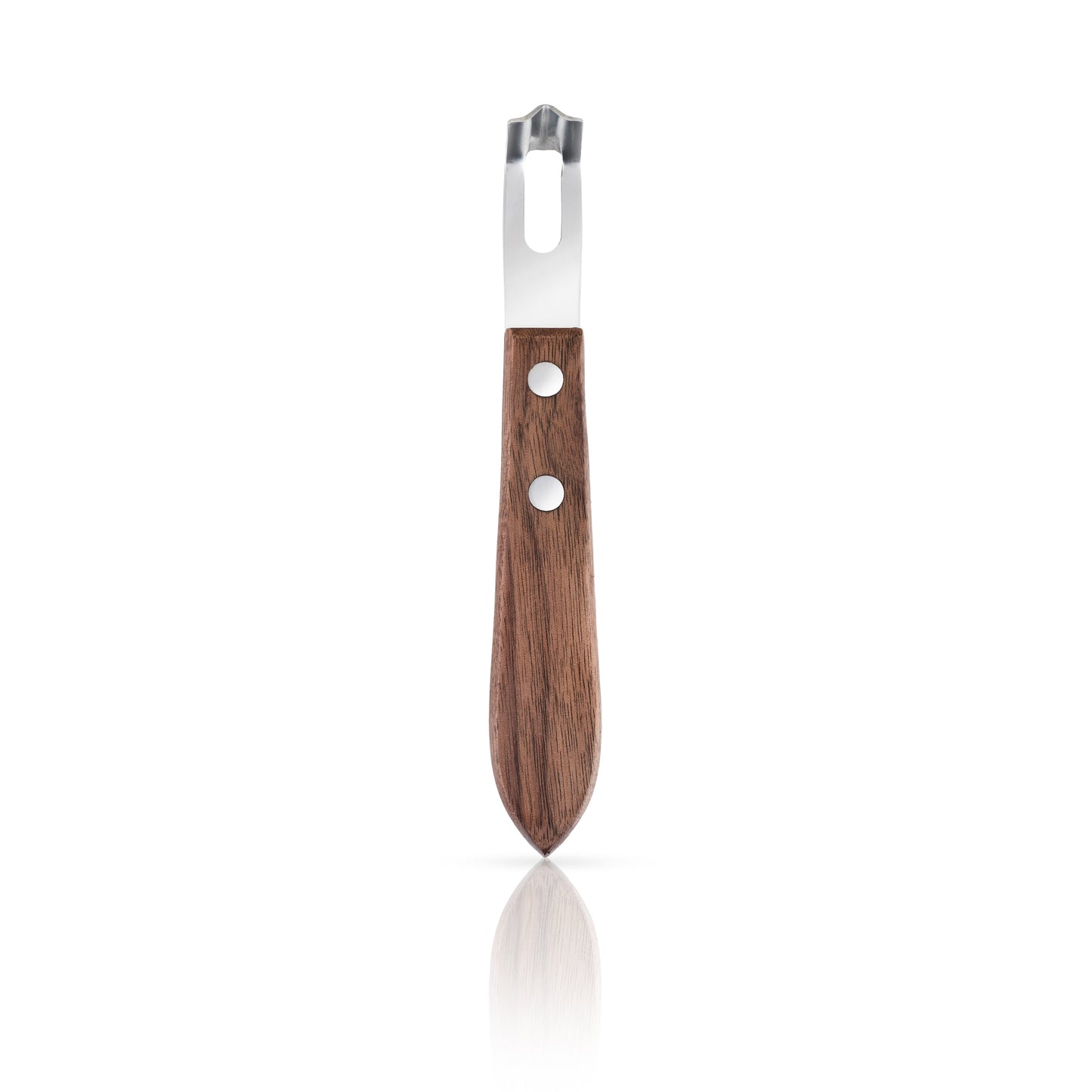 Professional Channel Knife with Walnut Wood Handle