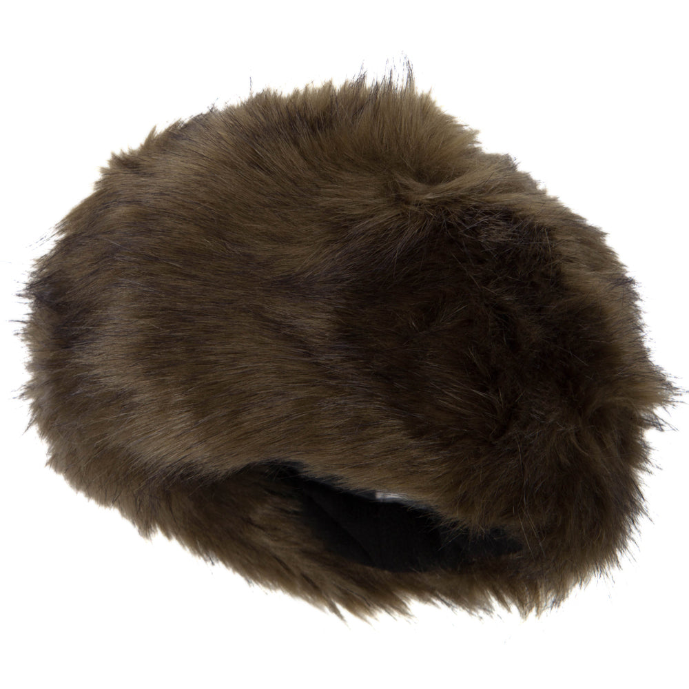 Women's Polyester Faux Fur Quilted Lining Bucket Hat
