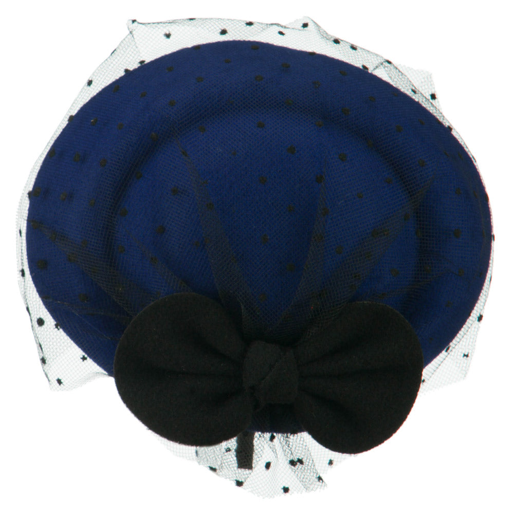 Felt Round Crown Fascinator Headband