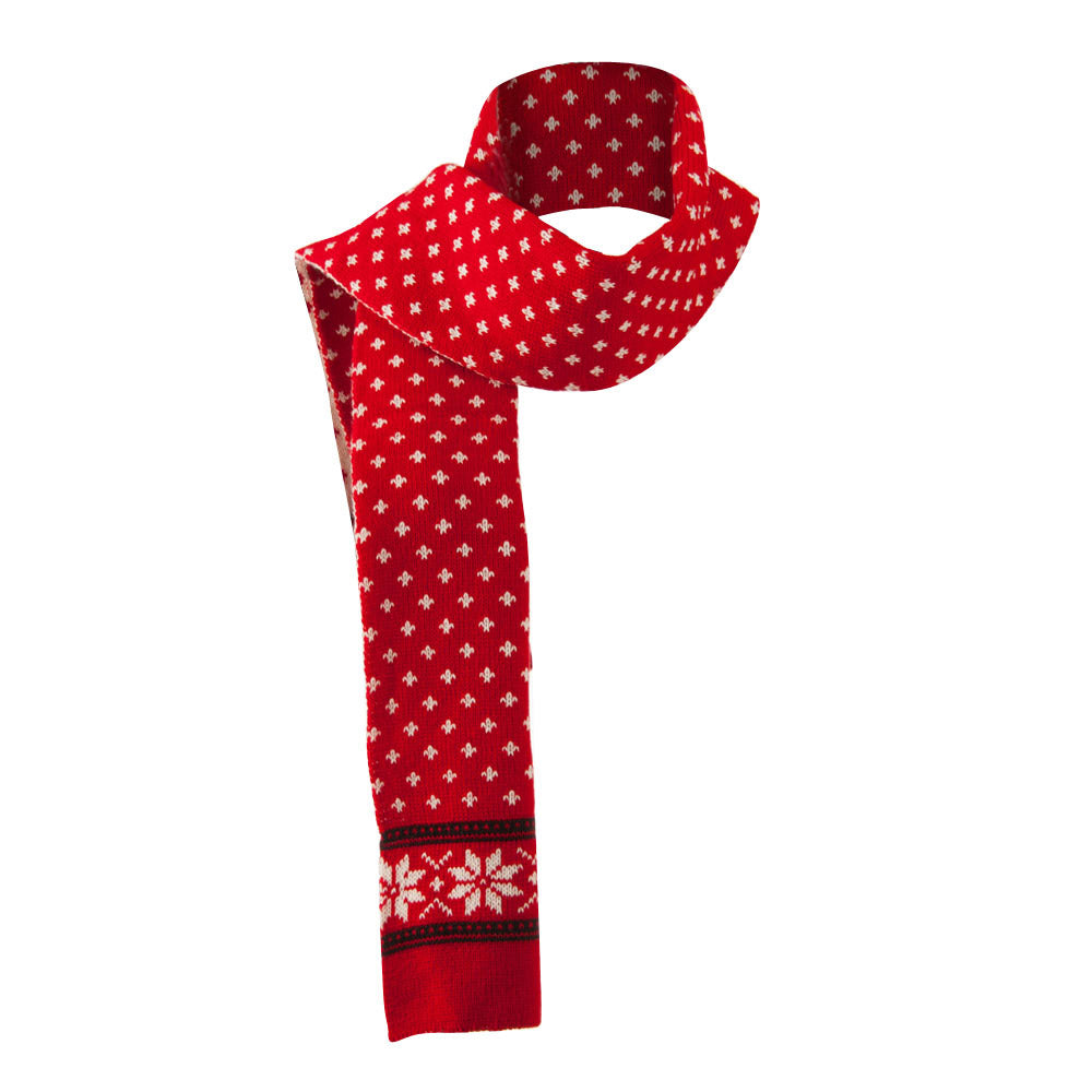 Fleur Crest Designed Scarf