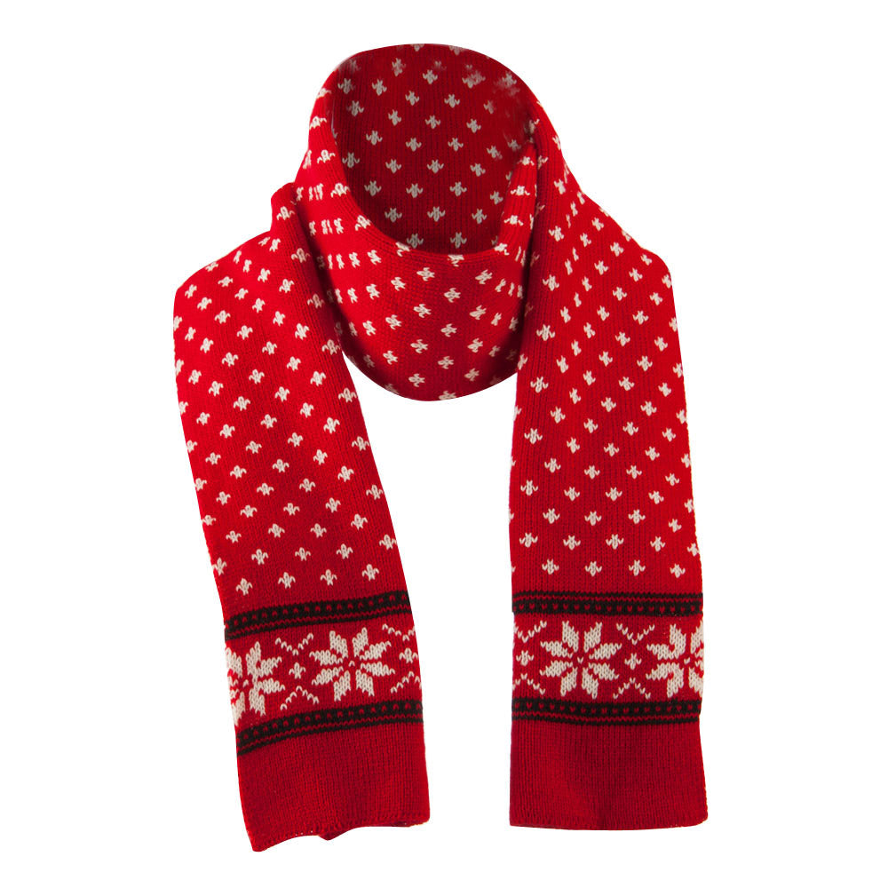 Fleur Crest Designed Scarf