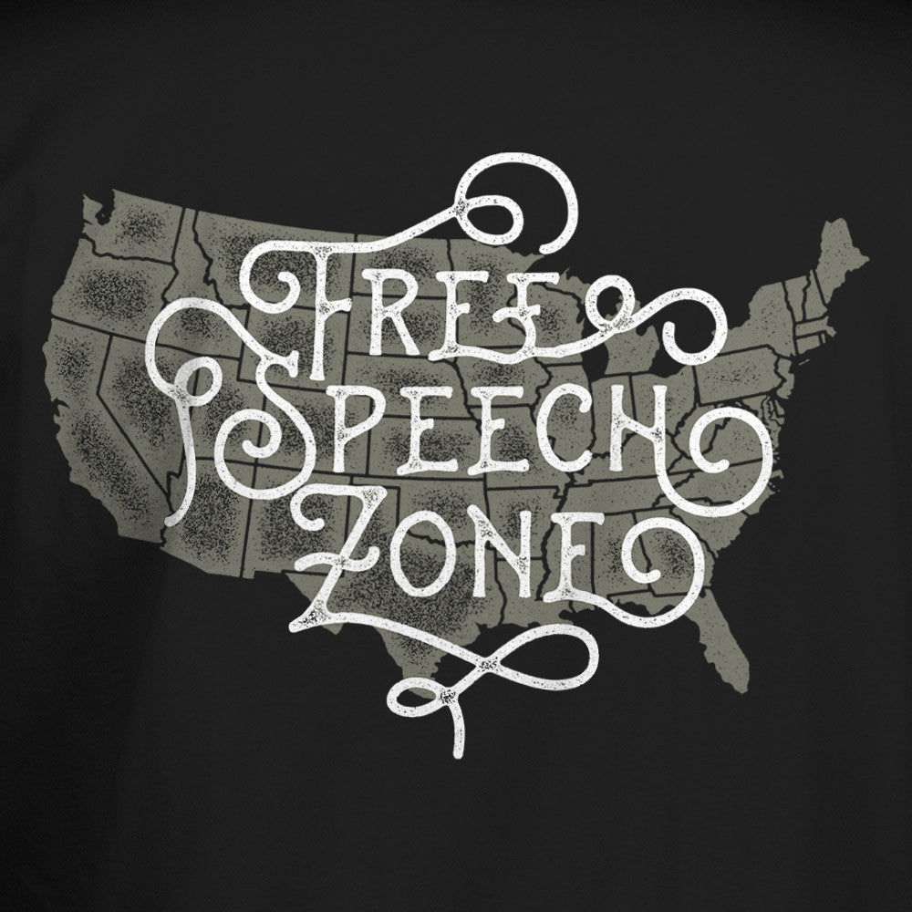 Free Speech Zone Graphic Tee