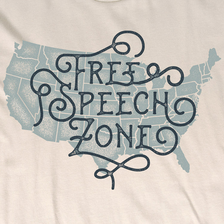 Free Speech Zone Graphic Tee