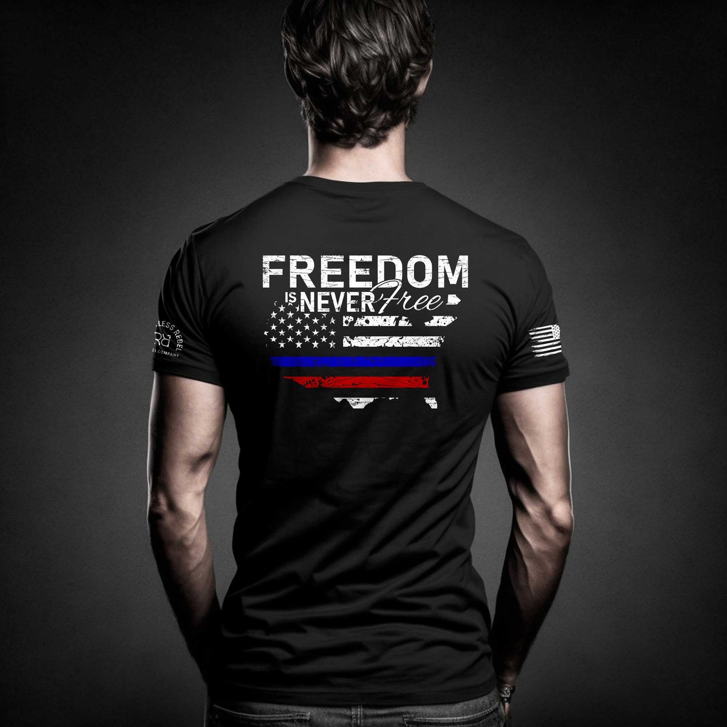 Freedom is Never Free | Image | Premium Men's Tee