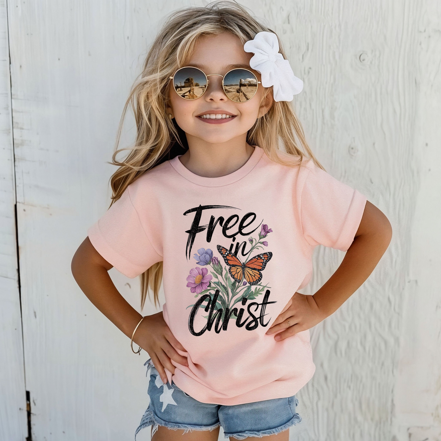 Free In Christ Toddler/Youth T-Shirt