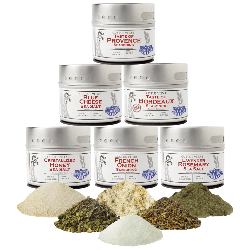 French Seasoning Gift Set - Tastes of France - Artisanal Spice Blends Six Pack