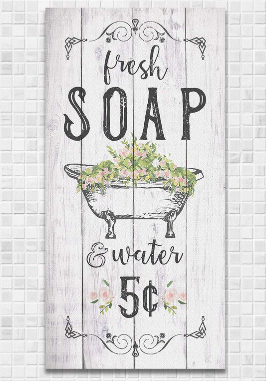 Fresh Soap & Water - Canvas