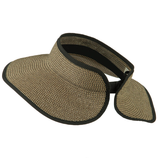 Women's UPF 50+ Tweed Roll Up Visor