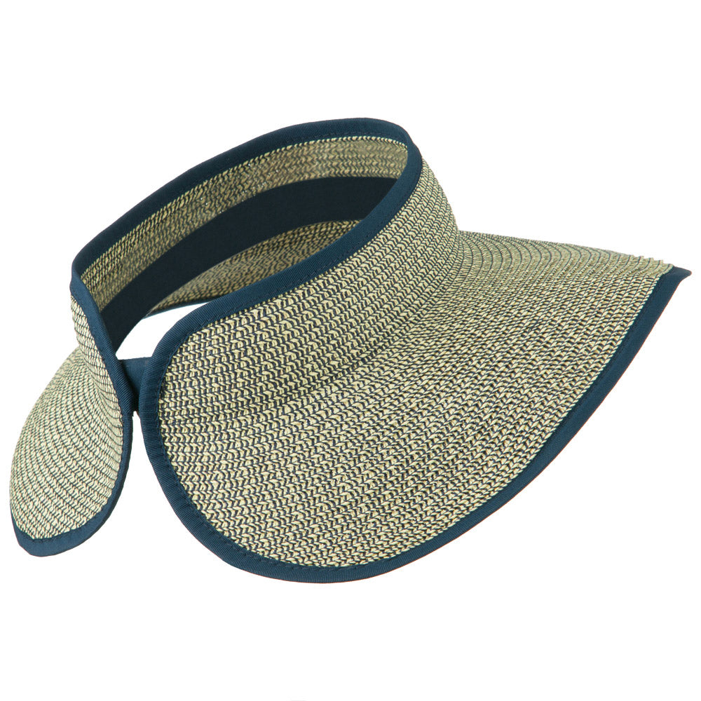Women's UPF 50+ Tweed Roll Up Visor