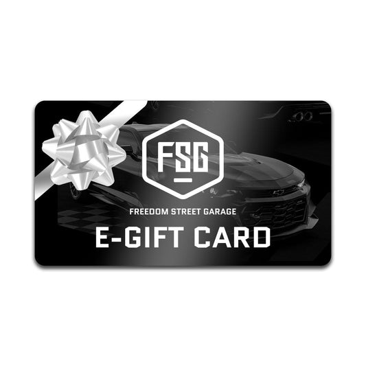 Freedom Street Garage Gift Card