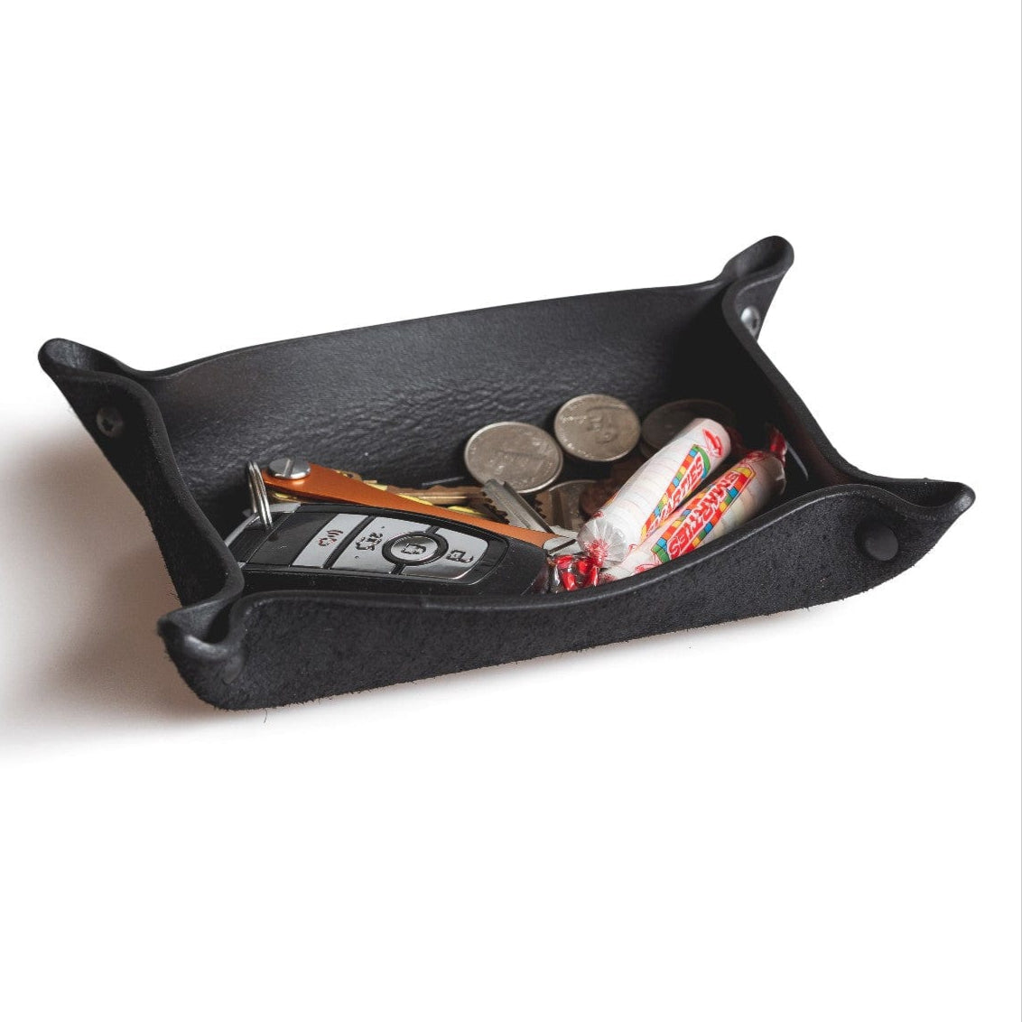 Full Grain Leather Valet Tray / Charging Station