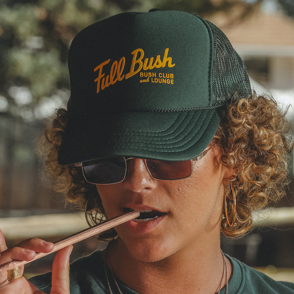 The Overgrowth | Green Full Bush Bush Club Trucker Hat