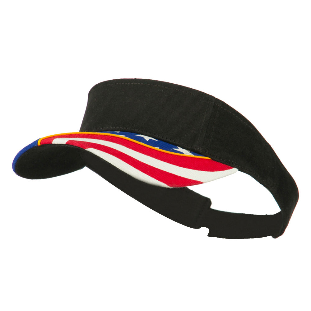 Flag Design Cotton Twill Visor