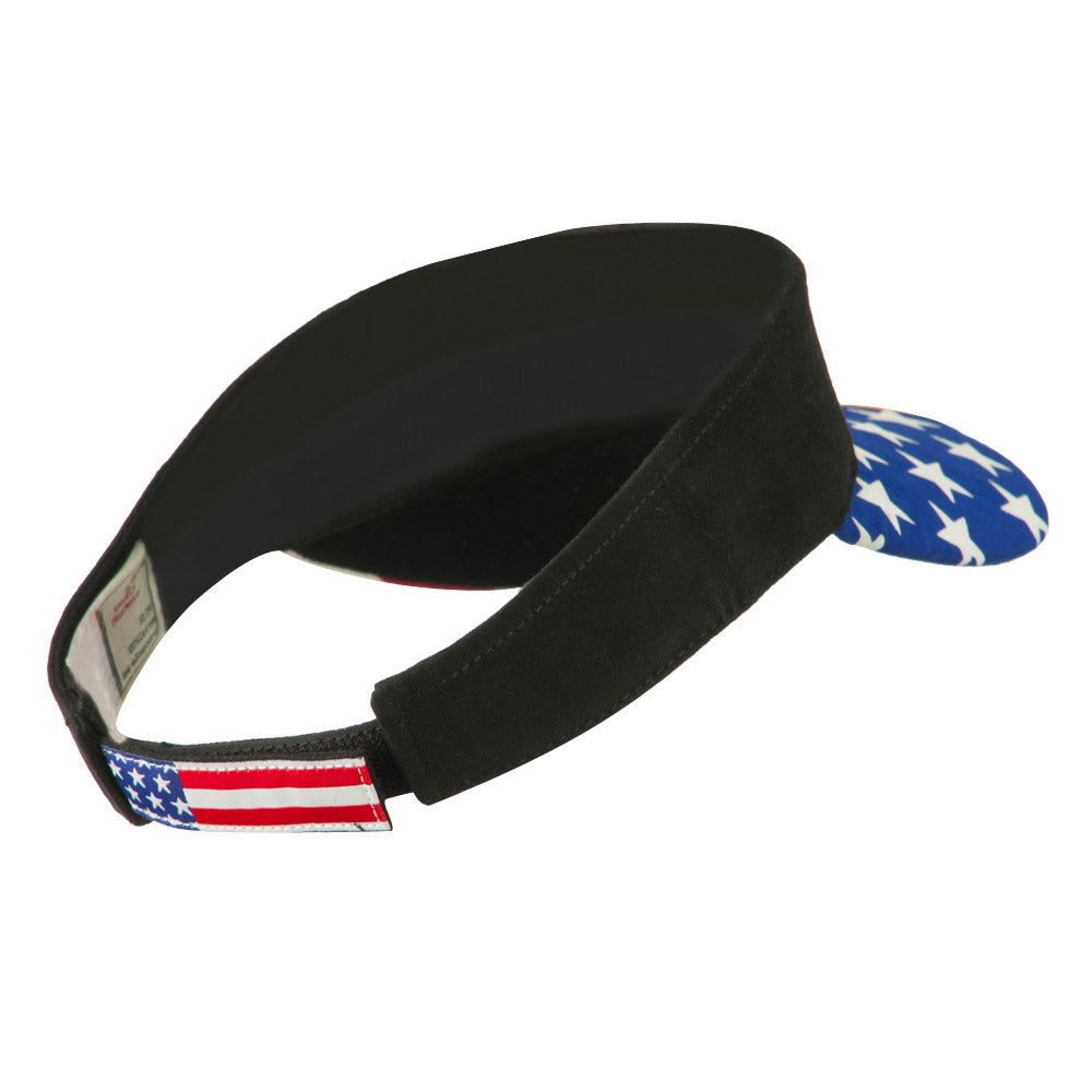 Flag Design Cotton Twill Visor