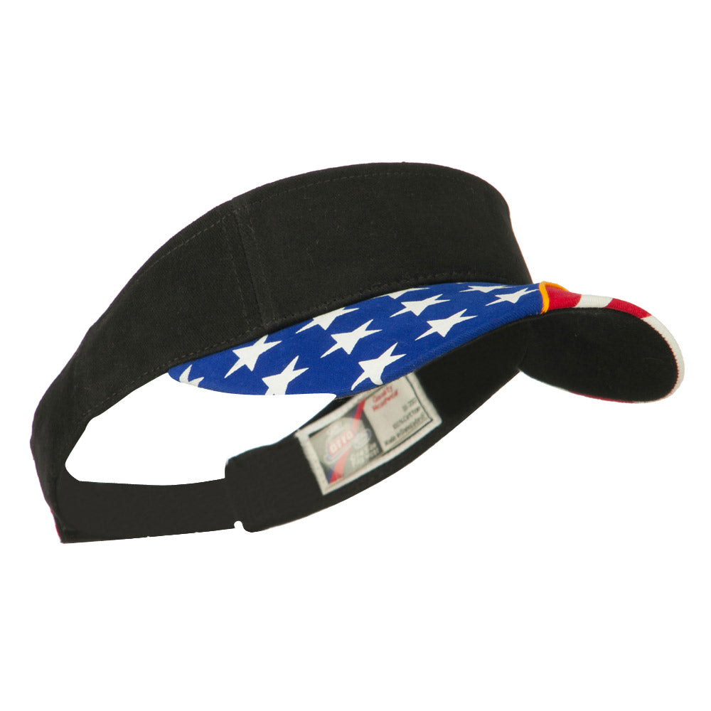 Flag Design Cotton Twill Visor
