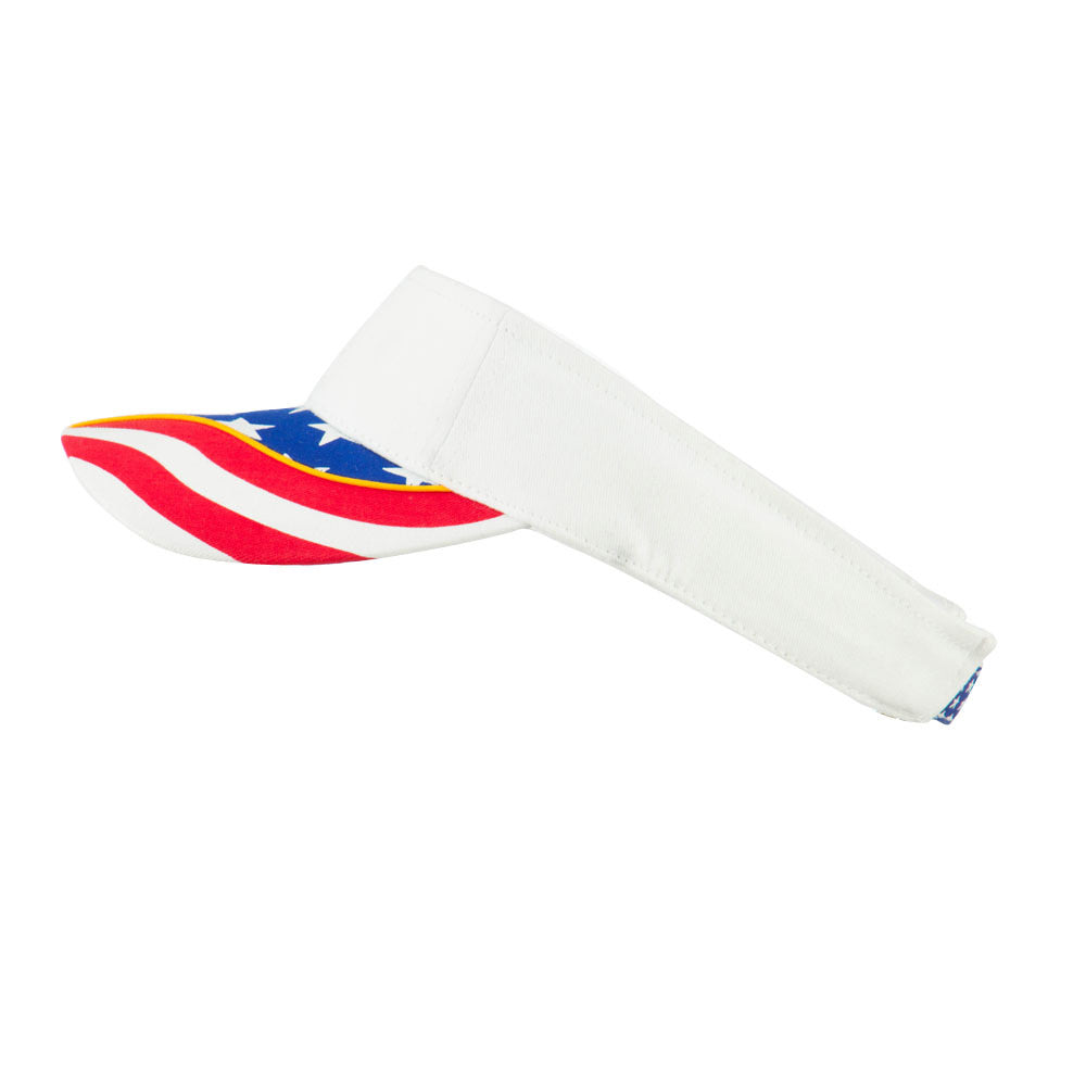 Flag Design Cotton Twill Visor