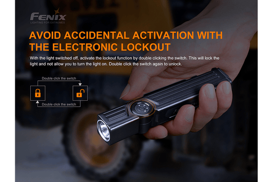 Fenix WT25R Adjustable Head LED Flashlight - 1000 Lumens