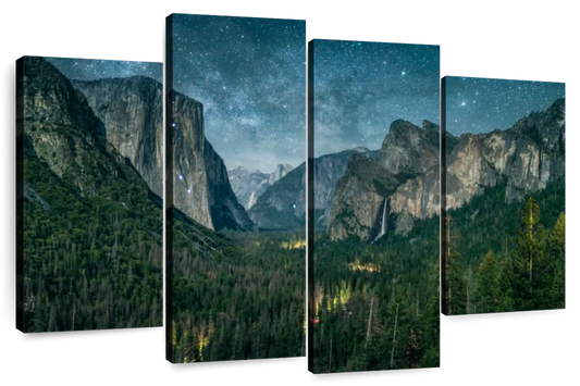 Yosemite Stunning Stars Wall Art