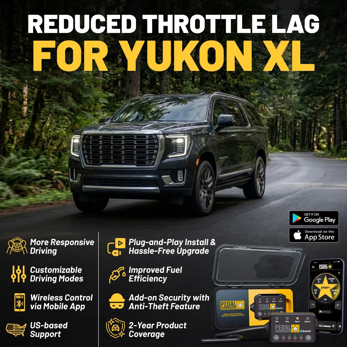 Pedal Commander for GMC Yukon XL