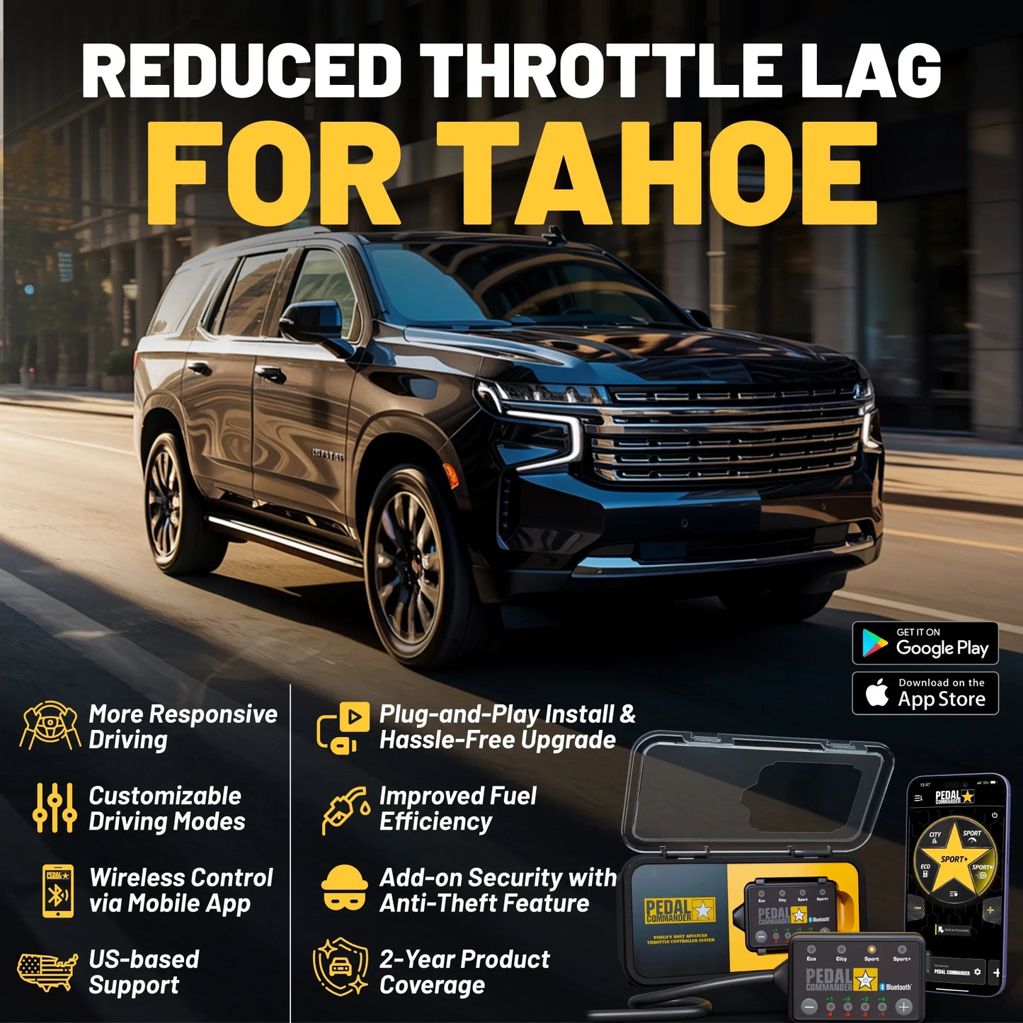 Pedal Commander for Chevrolet Tahoe