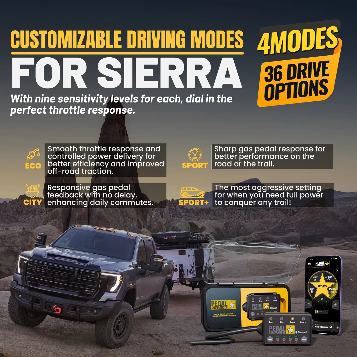 Pedal Commander for GMC Sierra 2500HD