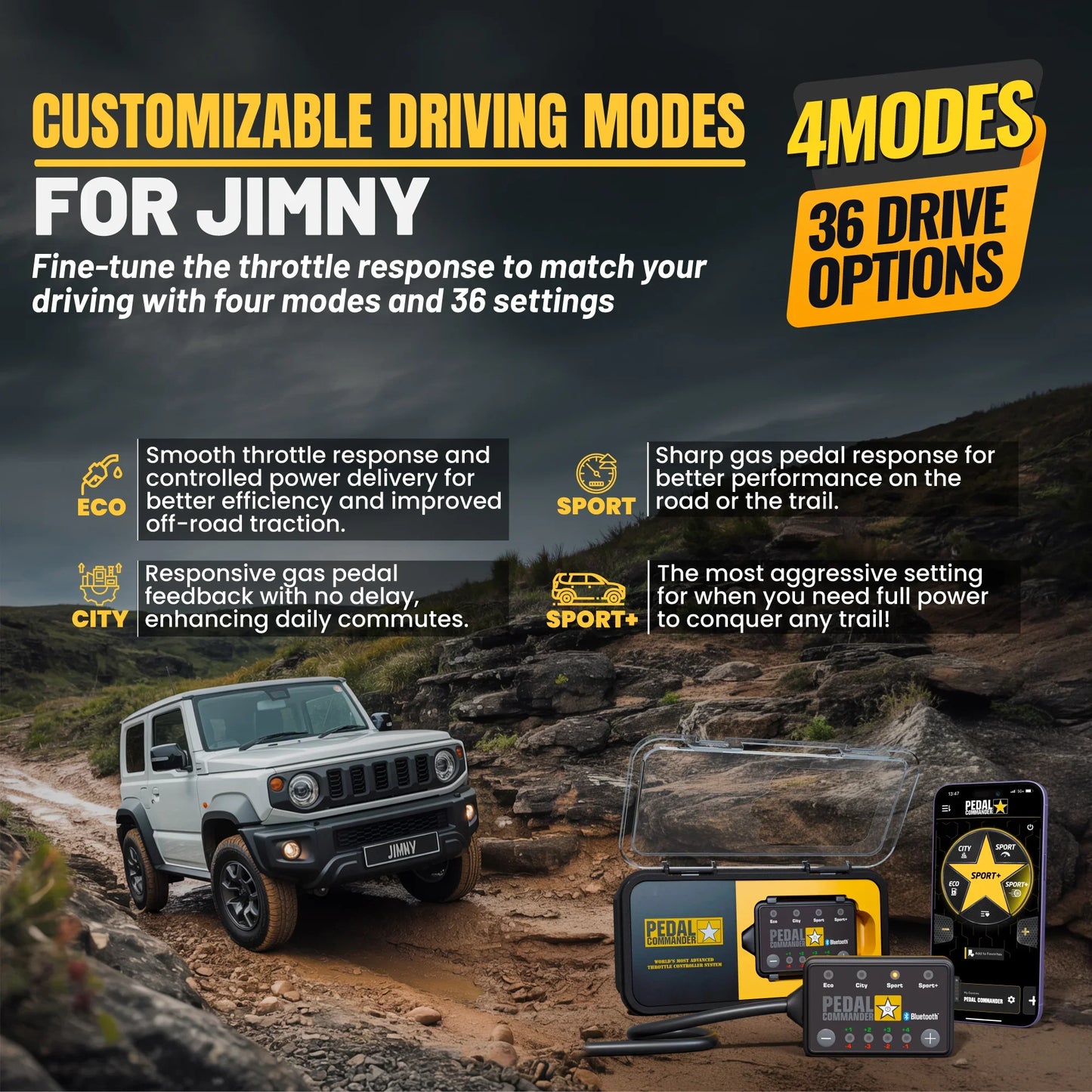 Pedal Commander for Suzuki Jimny
