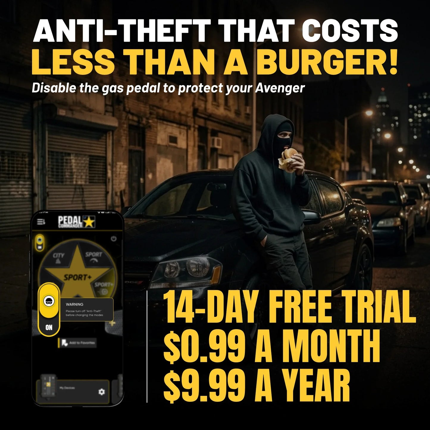Pedal Commander for Dodge Avenger
