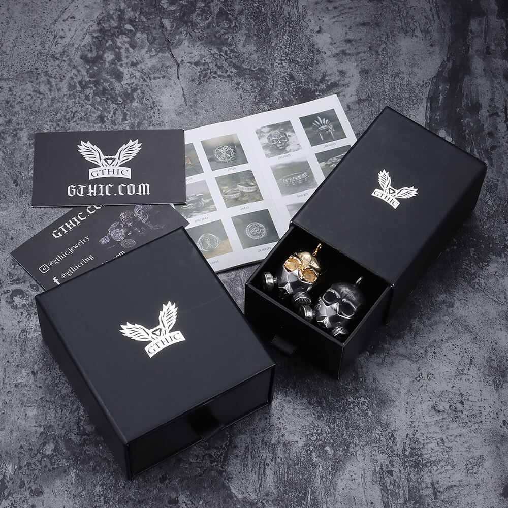 Gas Mask Skull Stainless Steel Pendant