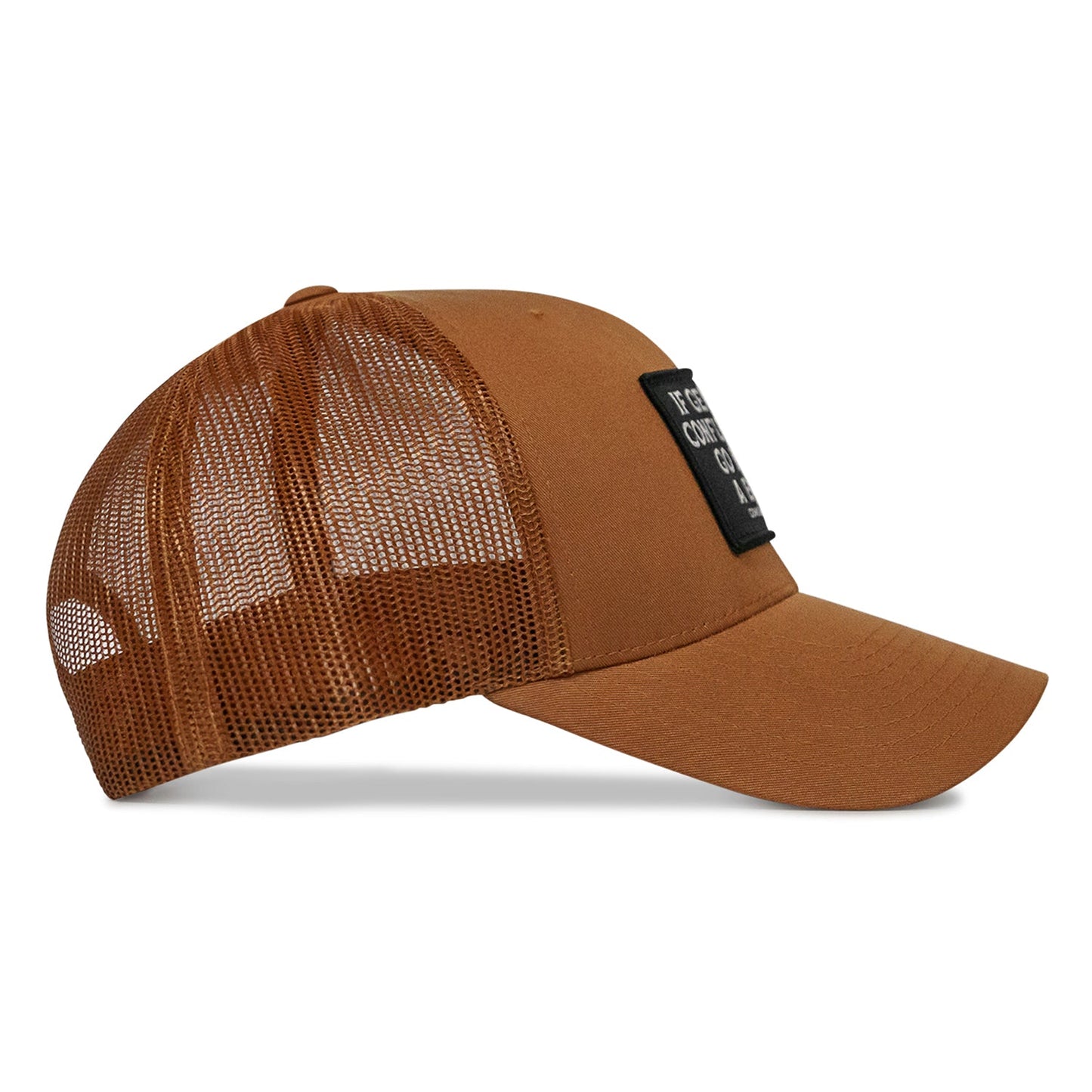 If Genders Confuse You, Go Milk A Bull Patch Snapback Hat