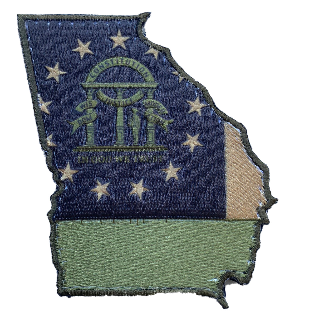 Georgia Patch - Die-Cut