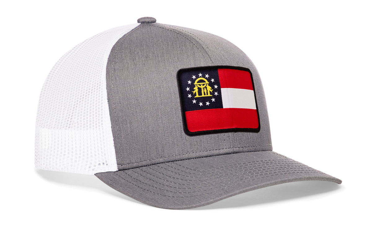 Georgia Flag Trucker Hat  |  GA Snapback