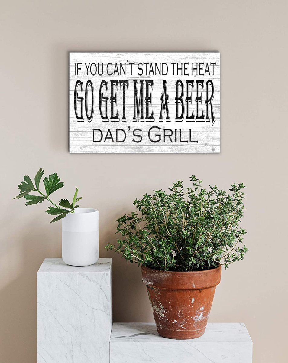 Get Me a Beer Sign Personalized Man Cave Signs