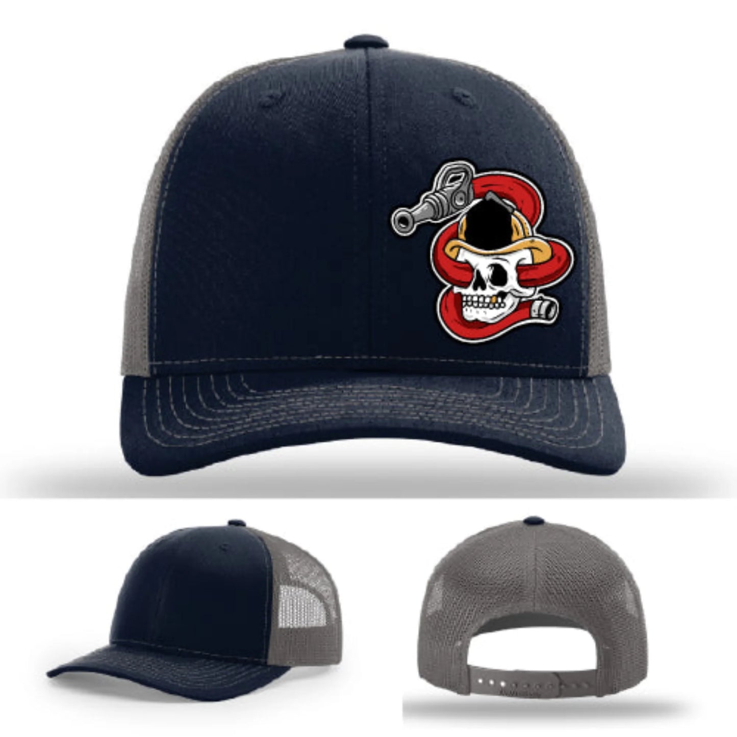 Get Hosed Firefighter Leather Patch Hat