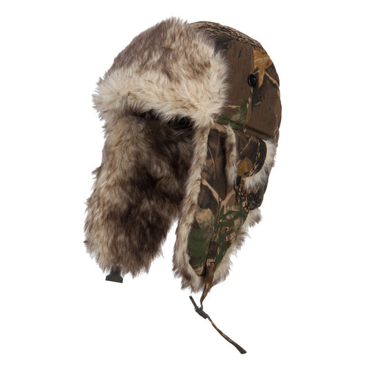 Camouflage Fur Trooper Hat