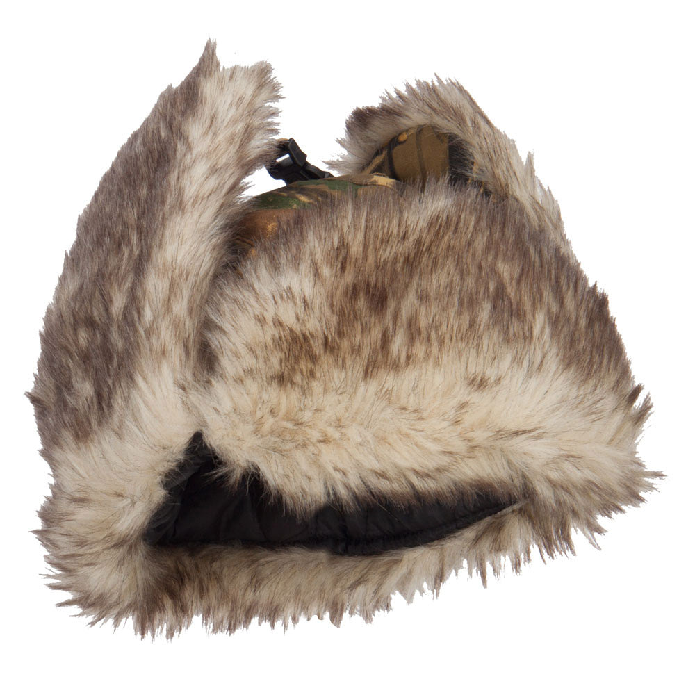 Camouflage Fur Trooper Hat