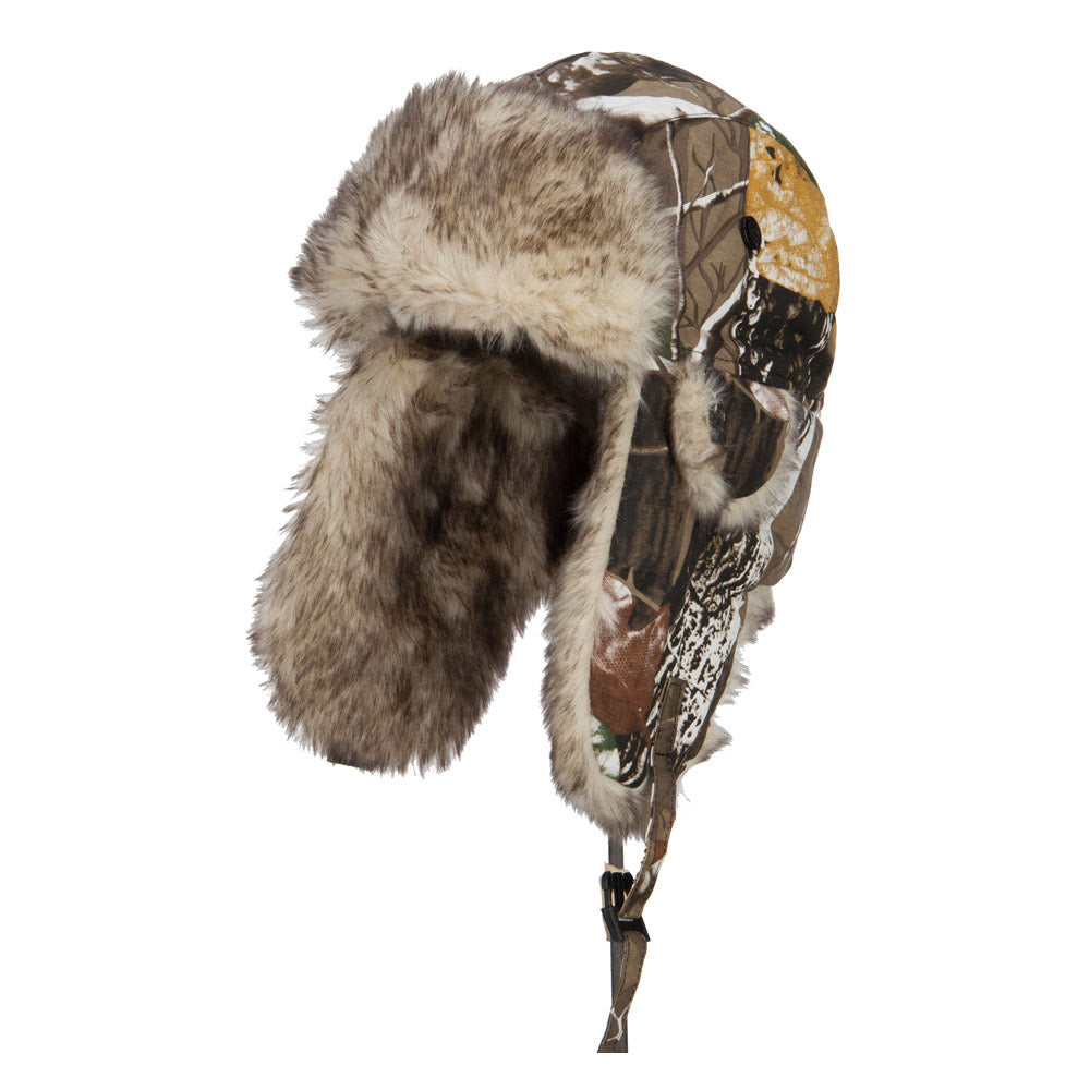 Camouflage Fur Trooper Hat