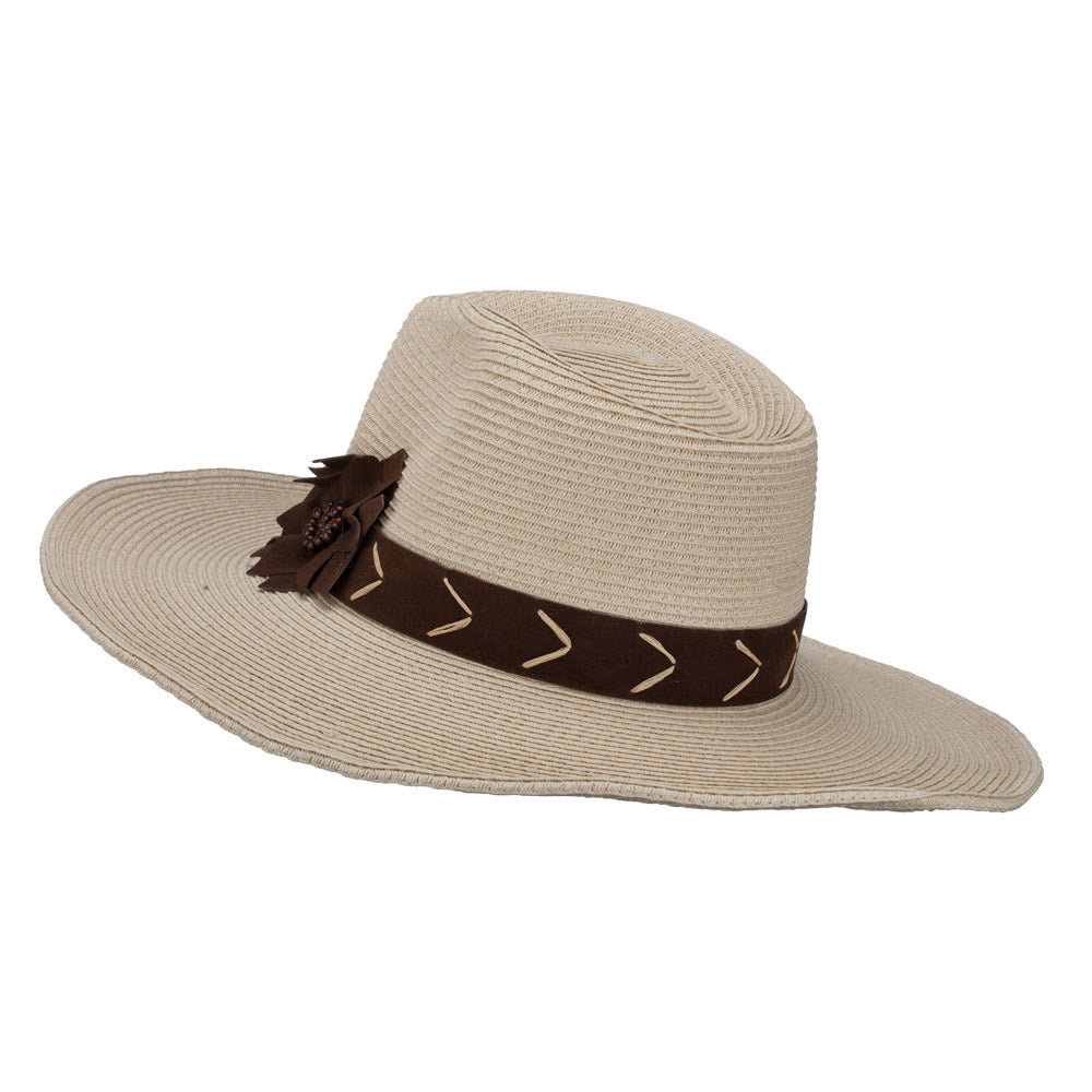 Shapeable Brim Floppy Western Hat