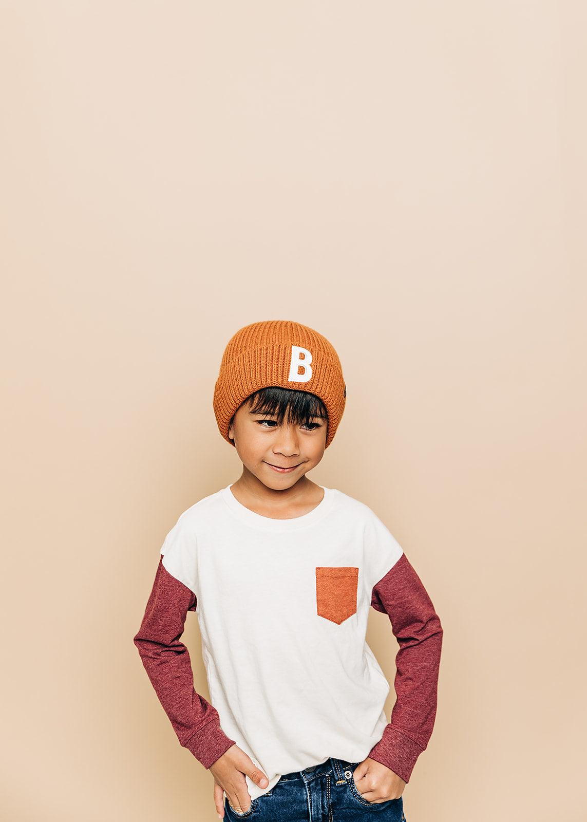 Letter Beanie