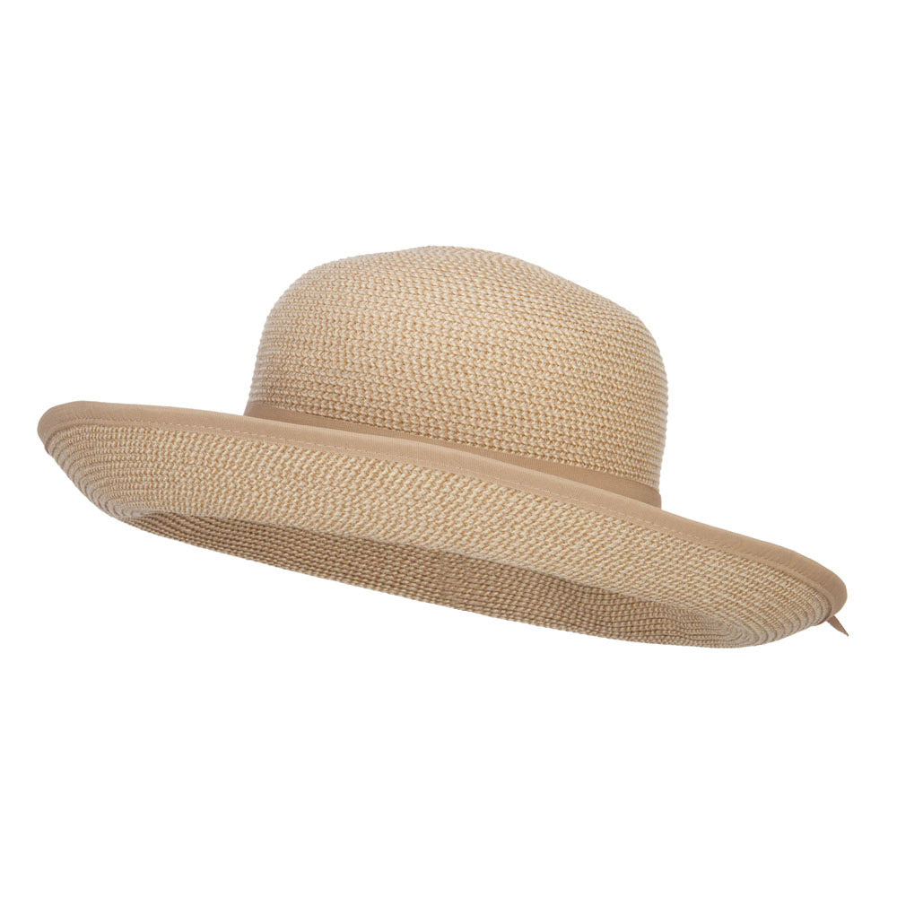 UPF 50+ Grosgrain Band Roll Up Hat