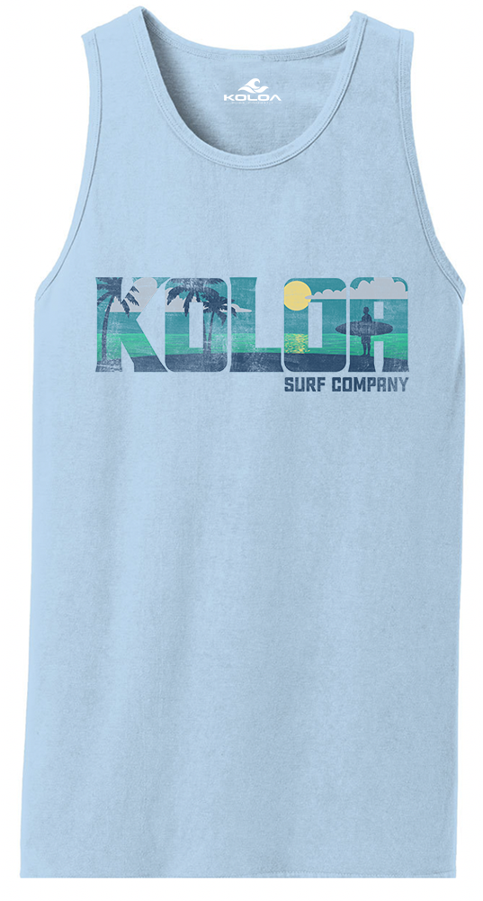Koloa Vacay Pigment-Dyed Tank Top